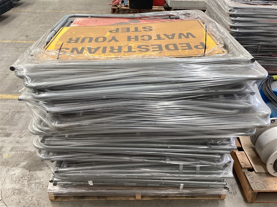 Pallet of Roadwork Signboards