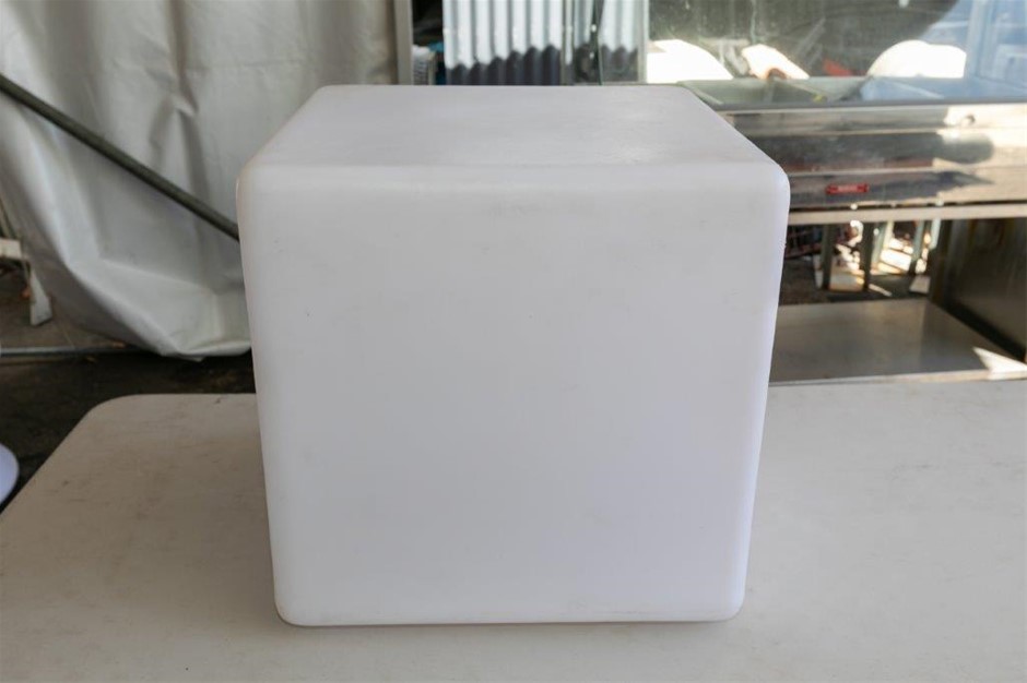 LED Glow Ottoman Cubes