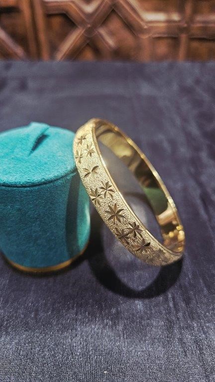 22K/ITALY Yellow Gold Filled Bracelet (stamped 22K/ITALY)