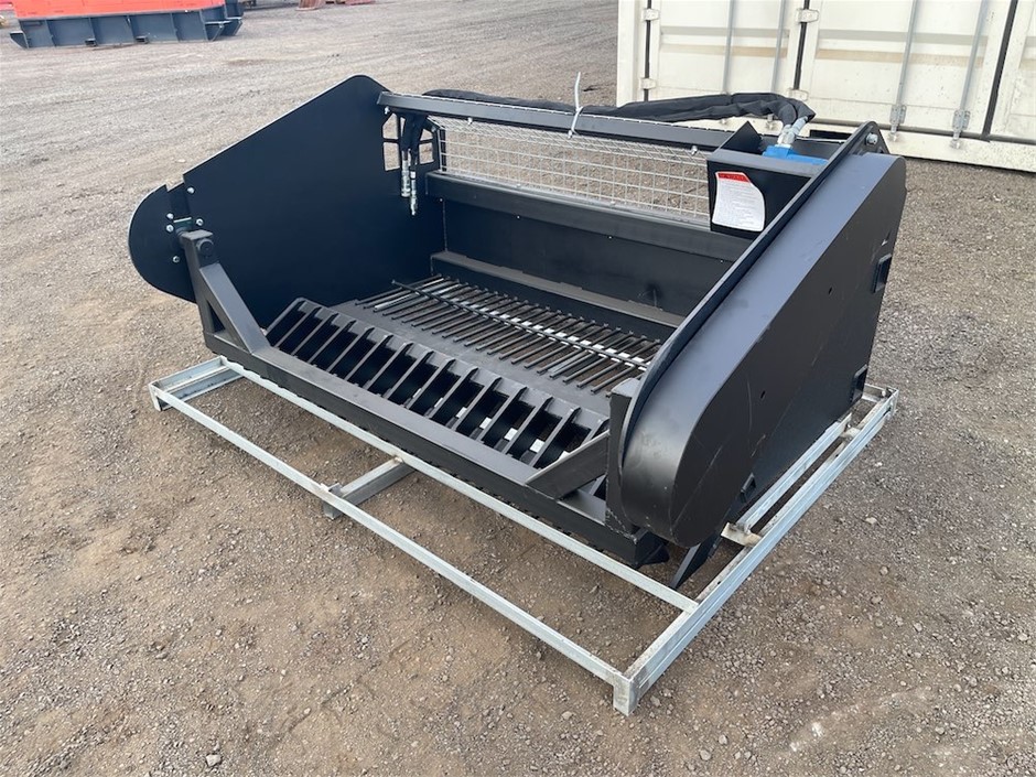 Rock Picking Bucket to Suit Skid Steer (Unused)