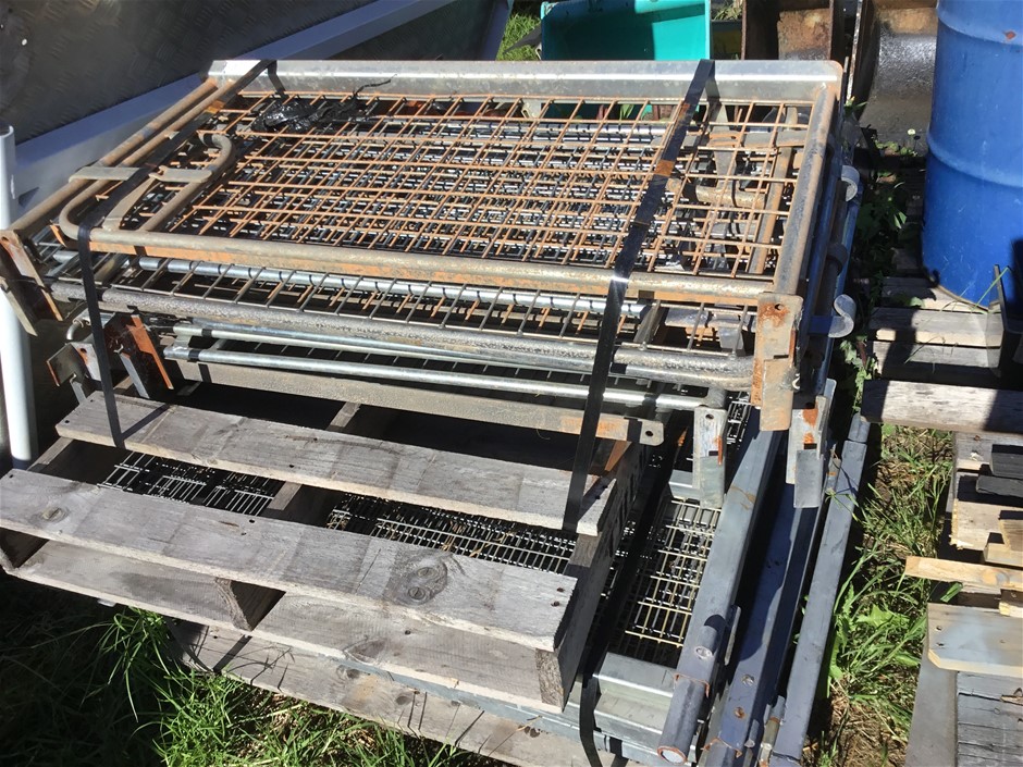 Pallet of Clip-On Cages