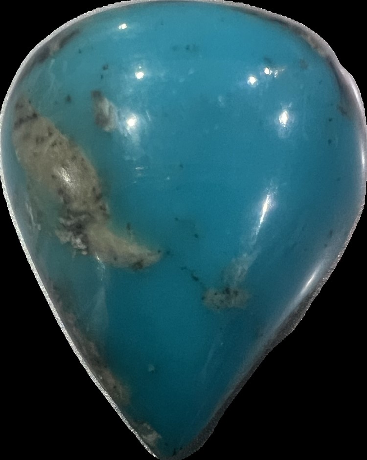 38.40 carats Turquoise gemstone certified