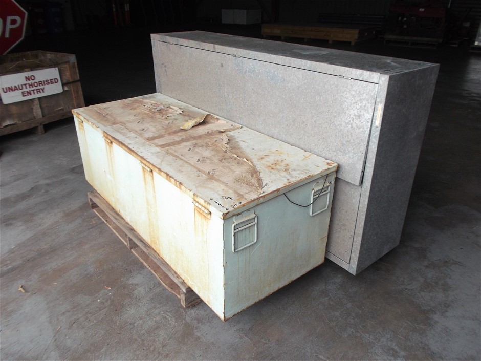 Steel Toolbox and Cabinet
