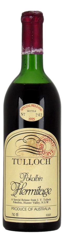 Keith Tulloch Pokolbin Hermitage 1975 (1x 750mL), Hunter Valley
