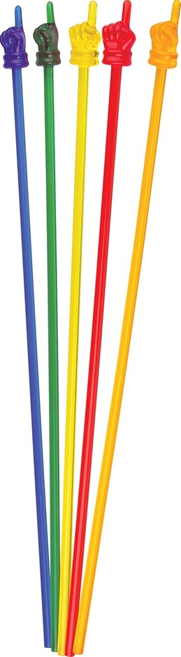 2 x TEACHER CREATED RESOURCES Mini Hand Pointers, Classic Colors, 50pk (206