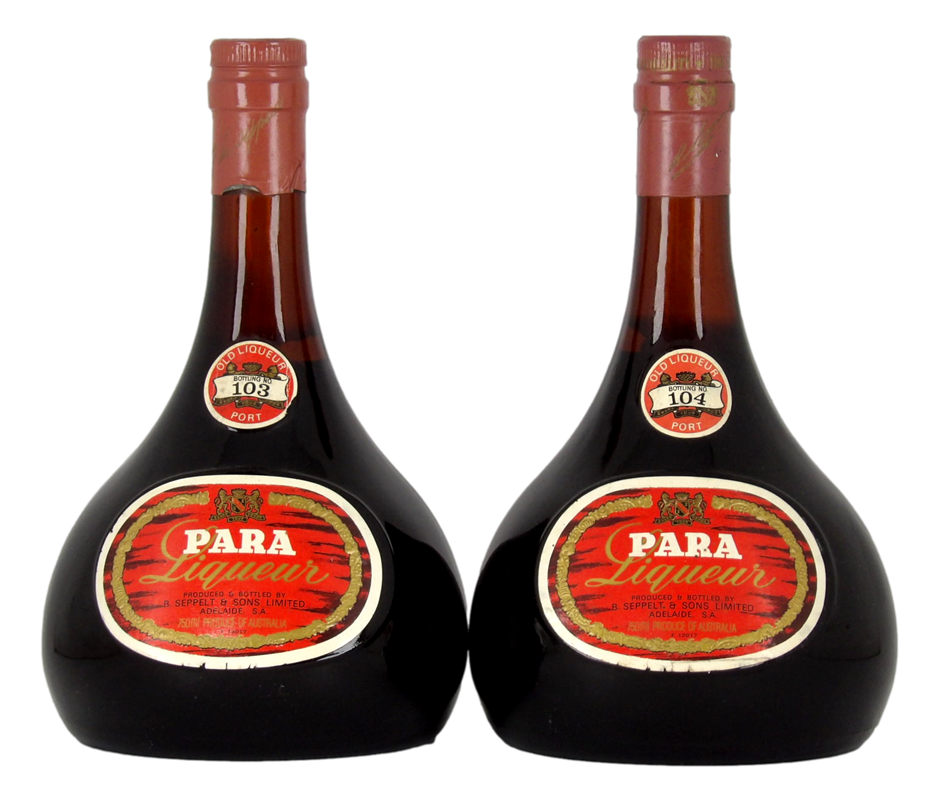 Seppelt Para Liqueur Port No.103/104 Old Liqueur Port (2x 750mL), SA.