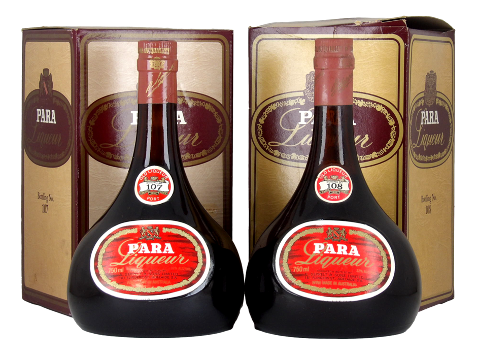 Seppelt Para Liqueur Port No.107/108 Old Liqueur Port (2x 750mL), SA.