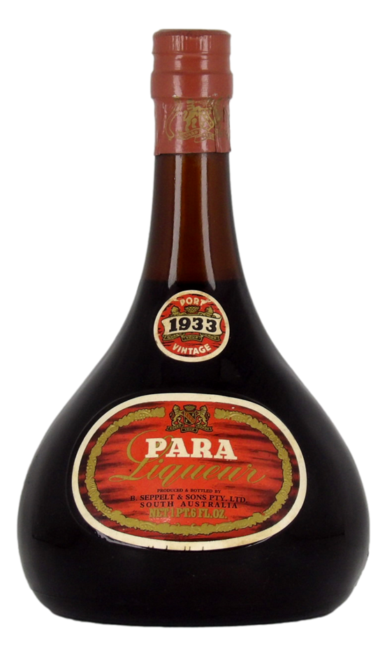 Seppelt Para Liqueur Port 1933 (1x 1 PT.6 FL OZ), SA.