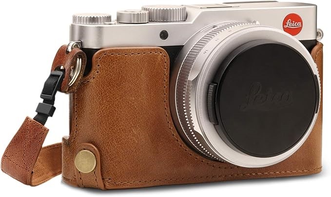 Mega Gear Leica D-Lux 7, D-Lux 8 Ever Ready Genuine Leather Camera Half Cas