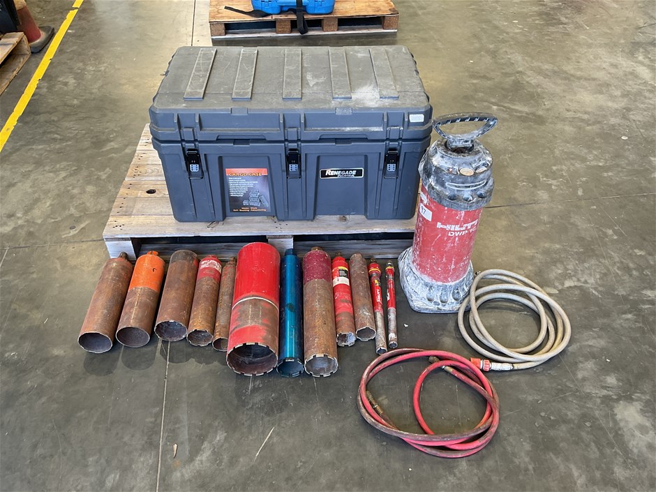 Qty Assorted Core Drill Bits