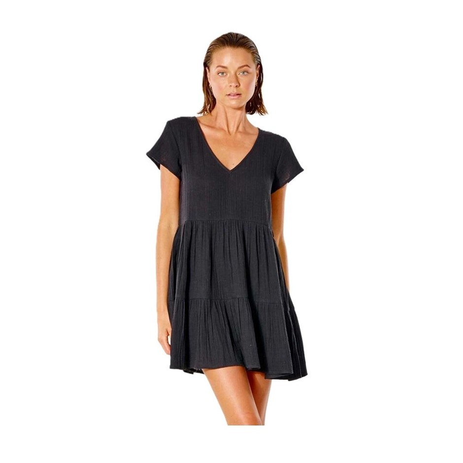 RIP CURL Women's Premium Surf Dress, Size 2XS, Black. RRP: $89.99. Buyers