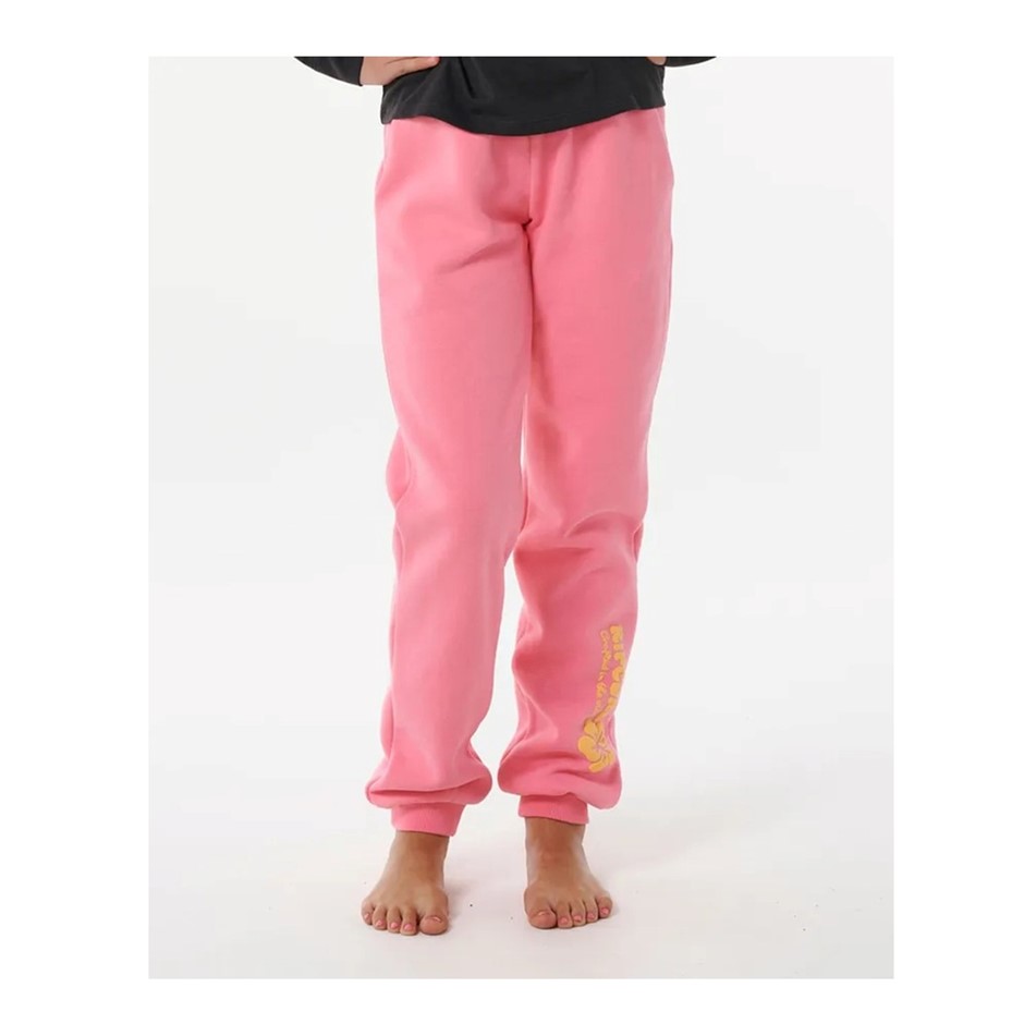 RIP CURL Girls' Hibiscus Heat Track Pant, Size 12, Pink (0020). RRP: $69.99