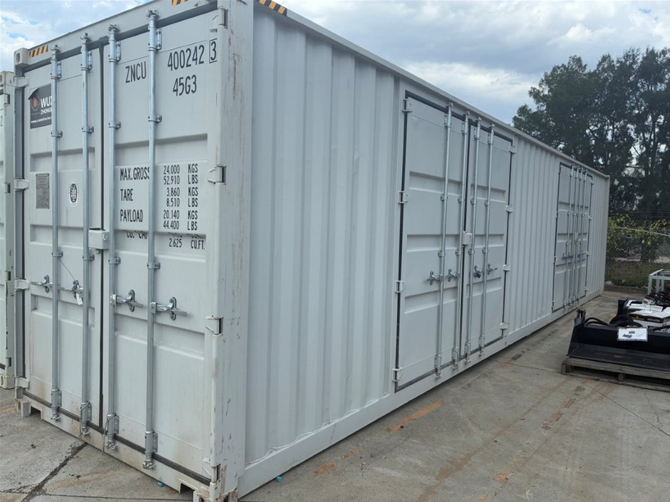 Unreserved - Unused 2025 40` High Cube Multi-Door Container 
