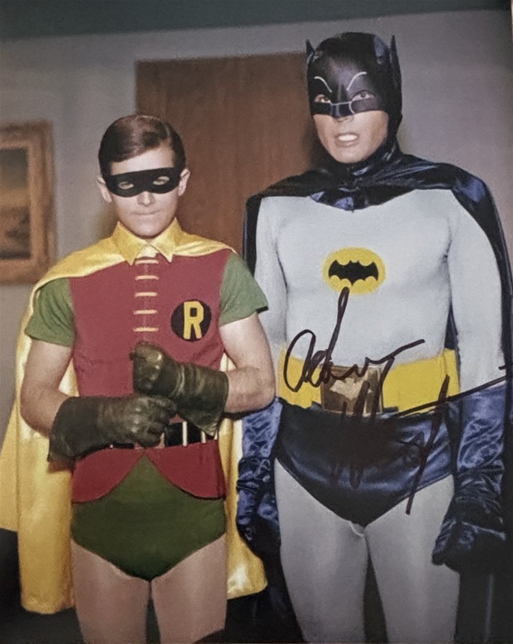 ADAM WEST SIGNED 'BATMAN' Auction (0024-2579453) | Grays Australia