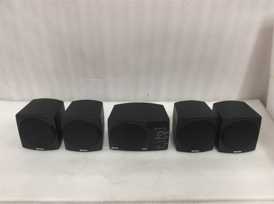 Boston Digital Theater 6000 Home Theater Speaker System (Lot of 5)