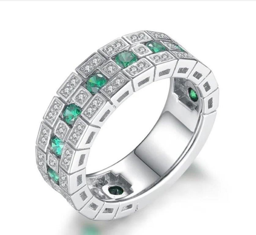 925 Sterling Silver Ring (s925)-7 us