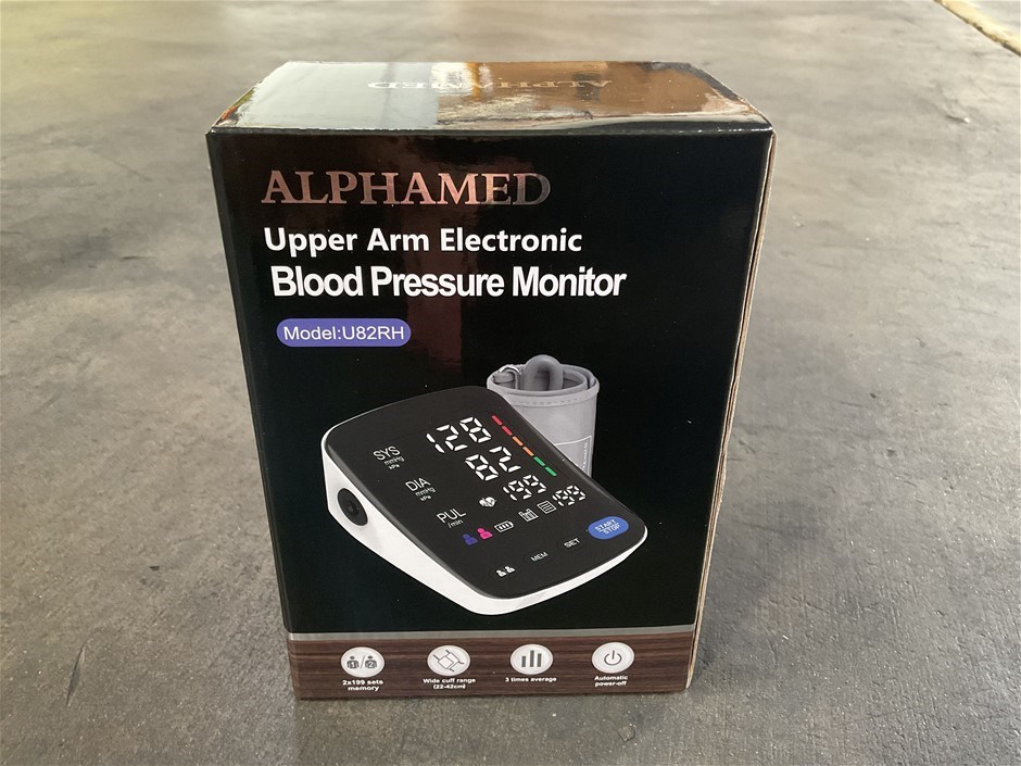 20 x Alphamed U82RH Upper Arm Electronic Blood Pressure Monitor