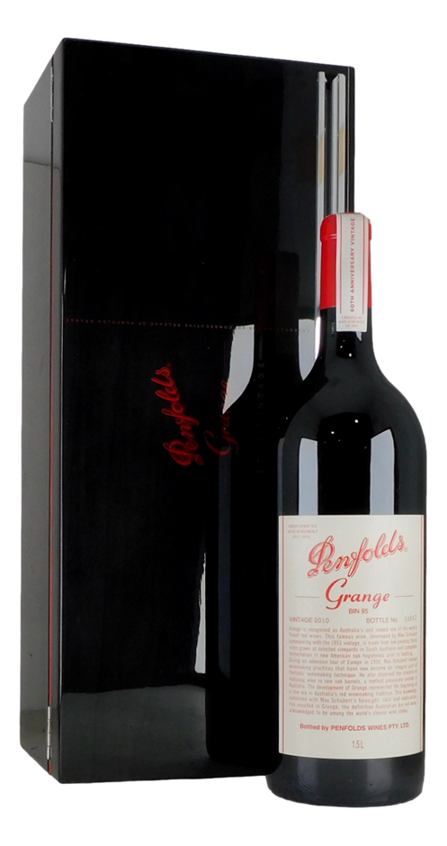 Penfolds Bin 95 Grange 2010 Dedicated to