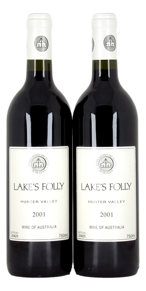 Lake's Folly Red Blend 2001 (2x 750mL), Hunter Valley.