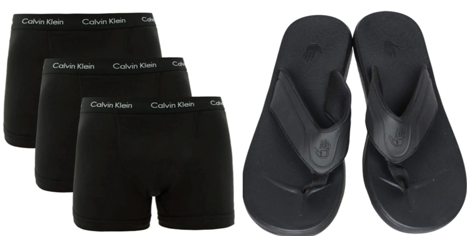 BUNDLE: CALVIN KLEIN Men's 3pk Cotton Stretch Trunks, Size Small X BODY GLO