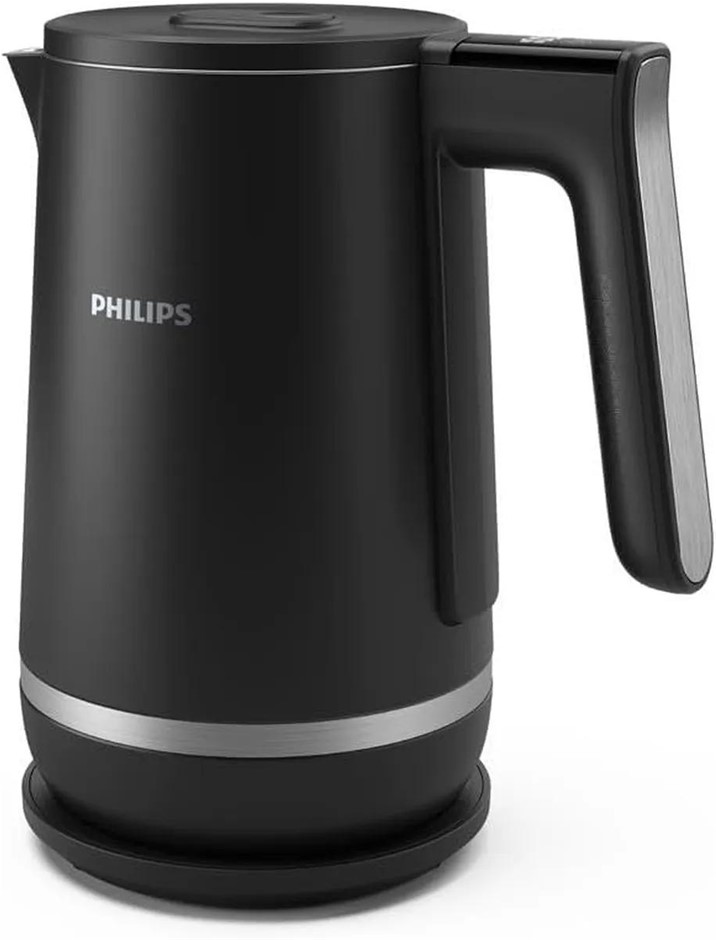PHILIPS Series 7000 Double Walled Kettle - Family-sized 1.7L Capacity, Stai