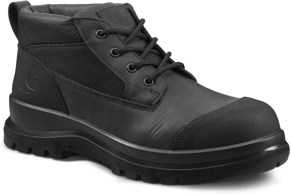Carhartt Men's Detroit Rugged Flex S3 Chukka Lace Up Safety Boot, Black, EU