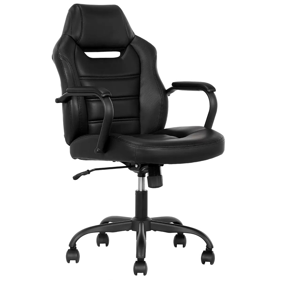 TRUE BTS Task Chair, Black, Model 52276-BLK. NB: Minor use, not assembled.