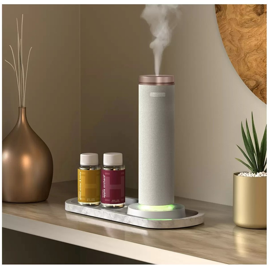 HOMEDICS SERENESCENT Waterless & Wireless Diffuser Bundle. NB: Minor use.