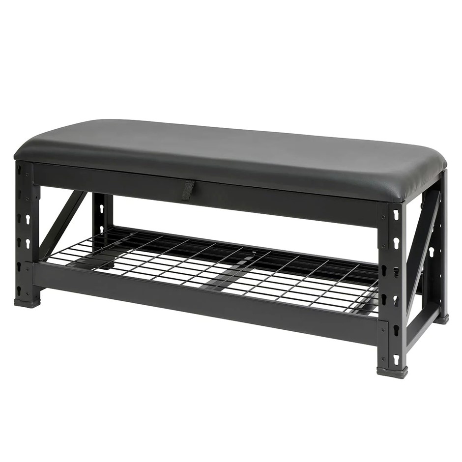 SIGNATURE Storage Bench, 51cm Height. NB: Not in original packaging, cushio