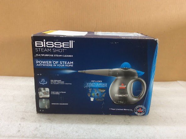 Bissell SteamShot Handheld Steam Cleaner New w/box