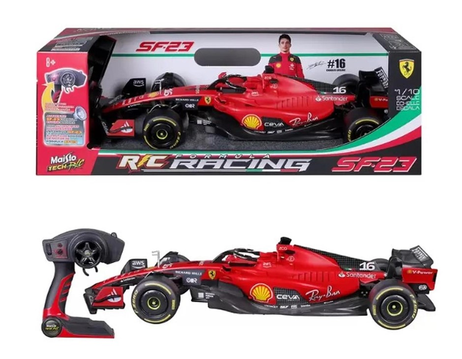 MAISTO 1:10 Formula 1 Racing RC Ferrari Charles Leclerc #16