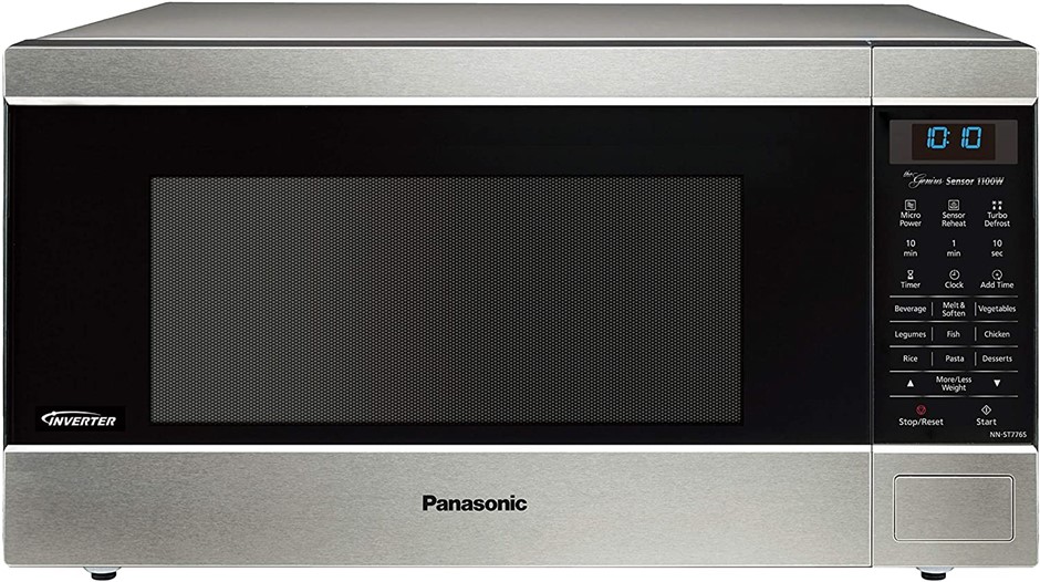 PANASONIC Inverter Sensor Microwave Oven, 44L, Model NN-ST776SQPQ. NB: Slig