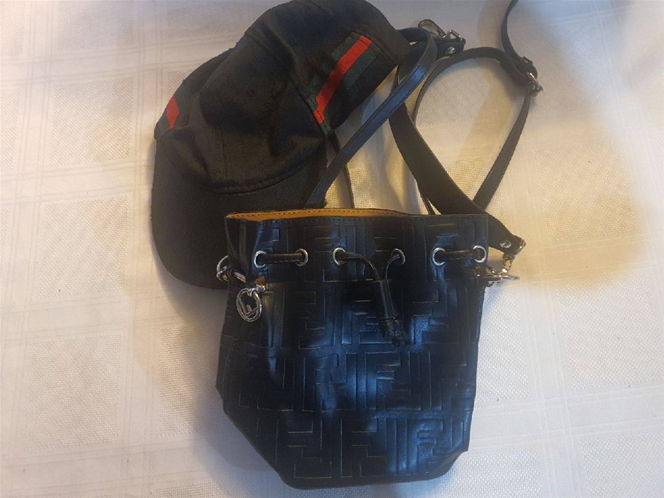 Fendi Bag and Gucci Cap. Used