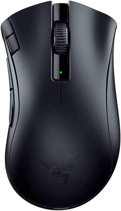 RAZER DeathAdder V2 X Hyperspeed Wireless Ergonomic Gaming Mouse, Black, Mo