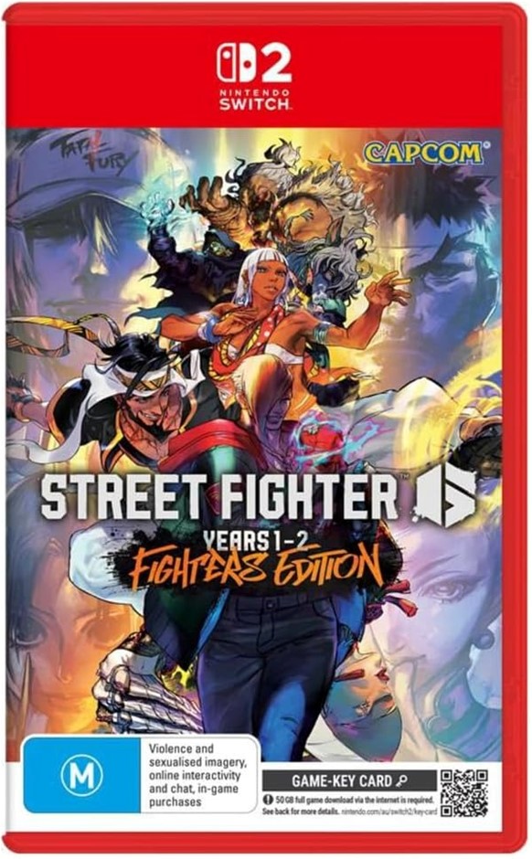 Street Fighter 6: Year 1-2 Fighters Edition - Nintendo Switch 2