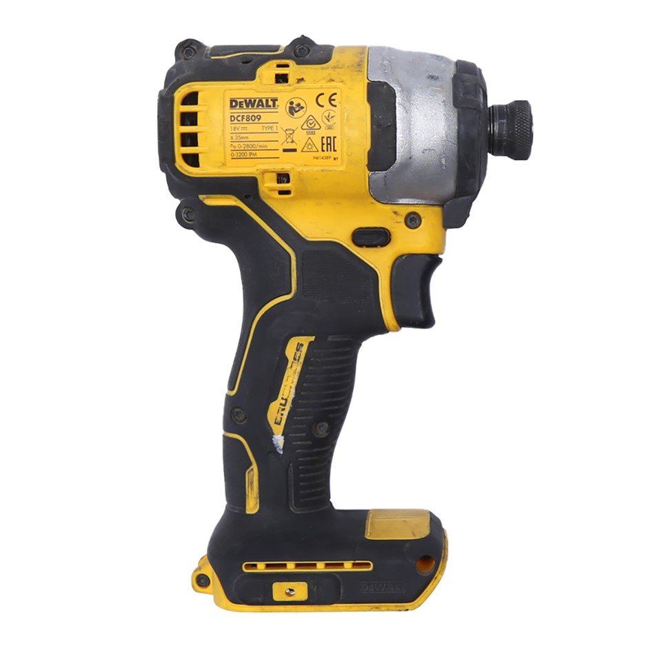 DeWALT 18V XR Brushless Atomic Compact Impact Driver. Skin Only. NB: Has be