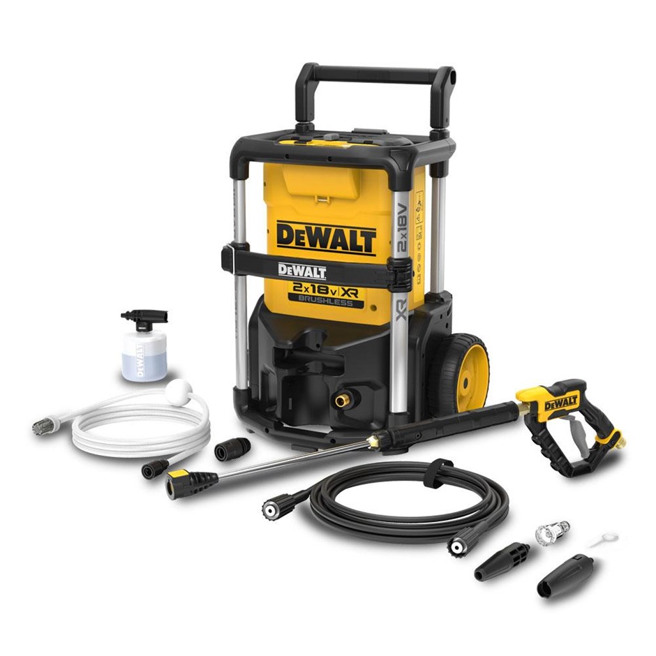 DeWALT 36V (18V x 2) XR Cordless Brushless 1600PSI Pressure Washer - Skin O