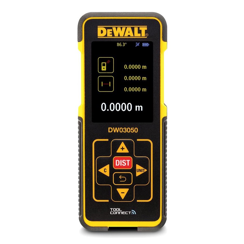 DeWALT 50M Tool Connect Laser Distance Measurer Metre.