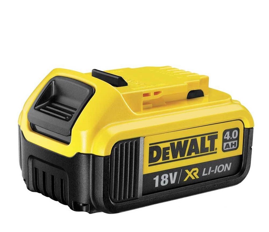 DeWALT 18V 4.0Ah XR Li-Ion Cordless Slide Battery. NB: Has been use & Not i