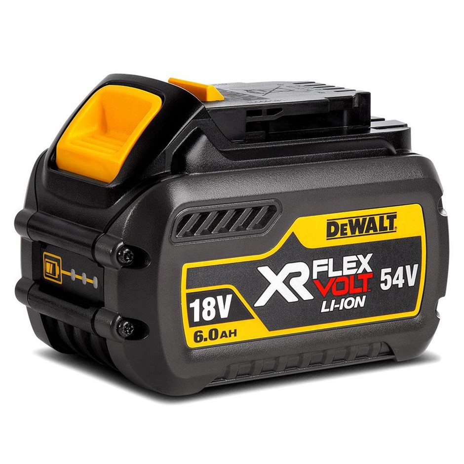 DeWALT 18V-54V 6.0Ah Flexvolt Battery. NB: Minor use & Not in Original Box.