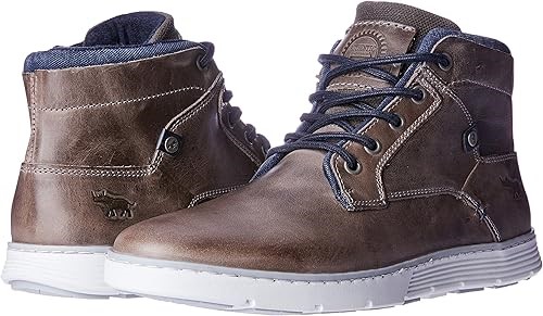 Wild Rhino Men's Napier High Top Sneaker, Grey, EU 41/US 8