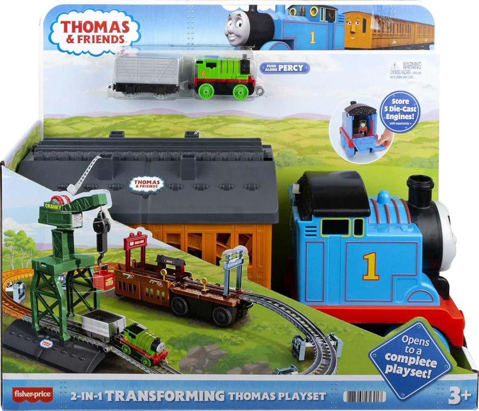 FISHER PRICE Thomas & Friends 2-in-1 Transforming Thomas Playset, Model No.