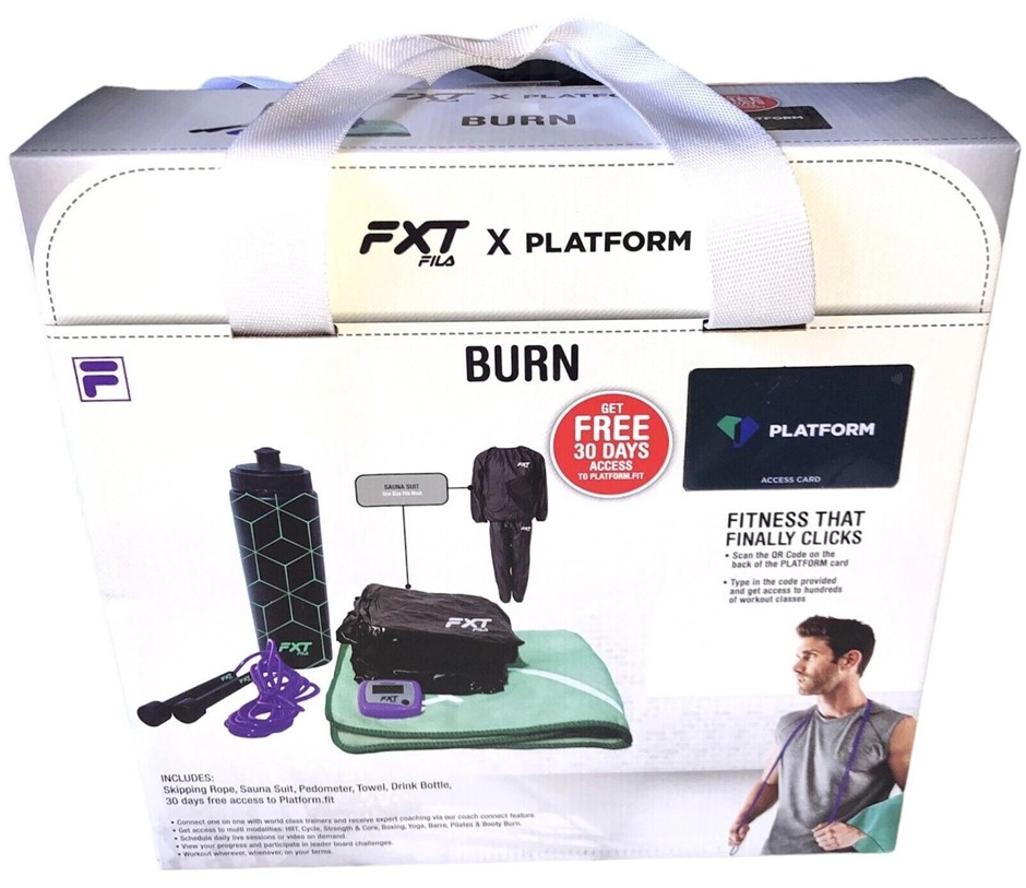 FILA Fxt x Platform Burn Exercise Kit Value Pack
