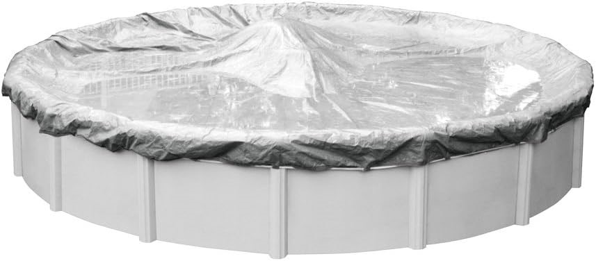 ROBELLE 5524-4-ROB Dura-Guard Winter Round Above-Ground Pool Cover, 24-ft,