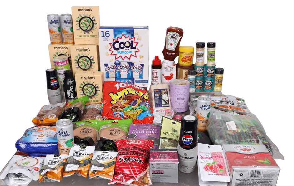 Assorted Grocery Food Products, Incl: JUMPY'S, CONTINENTAL & More. N.B: Dam