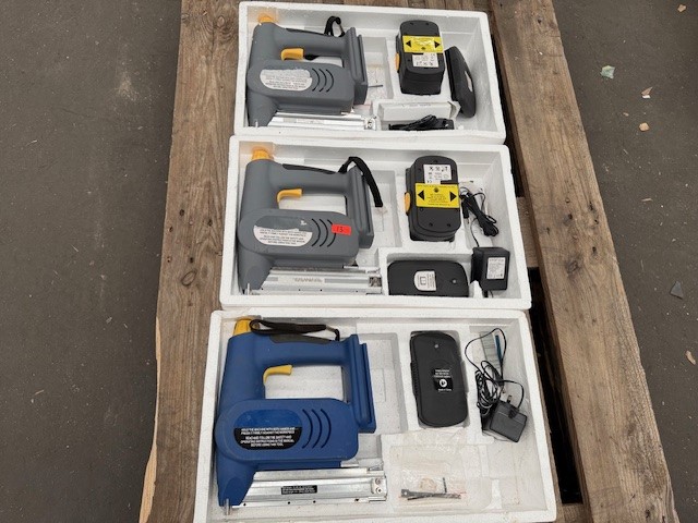 18V DC Cordless Nail Gun x 3 units