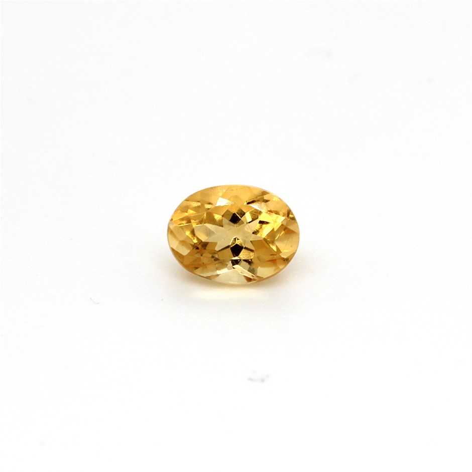 1.64 Ct Oval Citrine Gemstone
