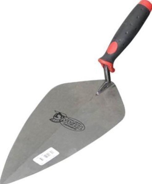 TITAN Easymix Brick Trowel, London Patern12".