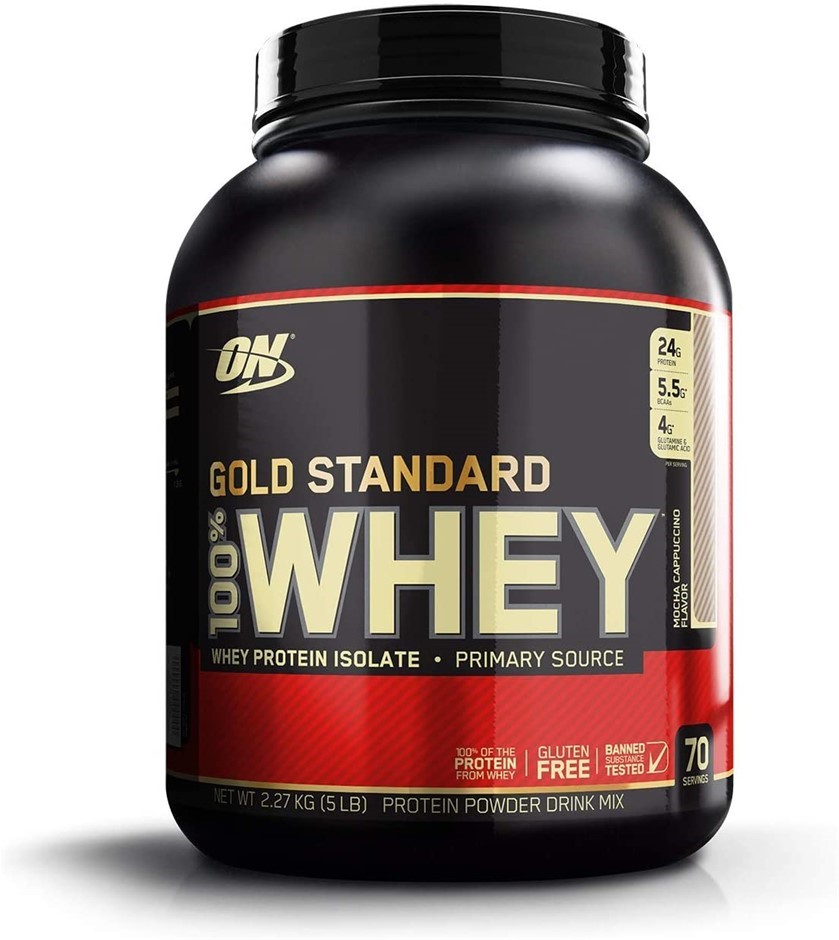 OPTIMUM NUTRITION Gold Standard 100% Whey Protein Powder, Mocha Cappuccino