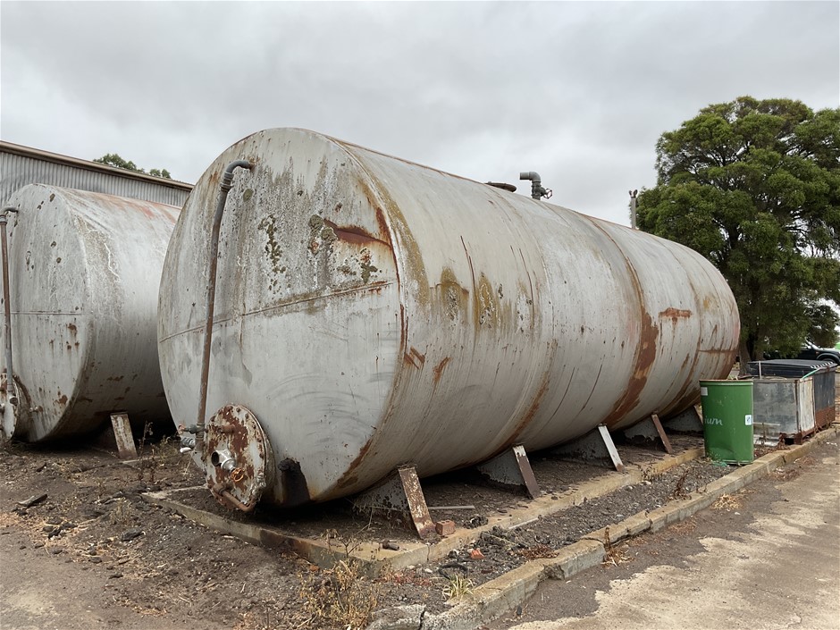 Large Steel Metal Tank 